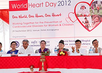 Marking the world heart day